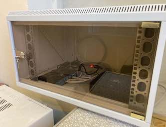 Установка видеонаблюдения на складе