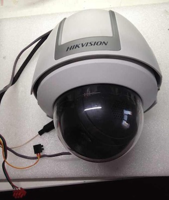 Диагностика поворотной, управляемой IP-камеры Hikvision DS-2df1-594h