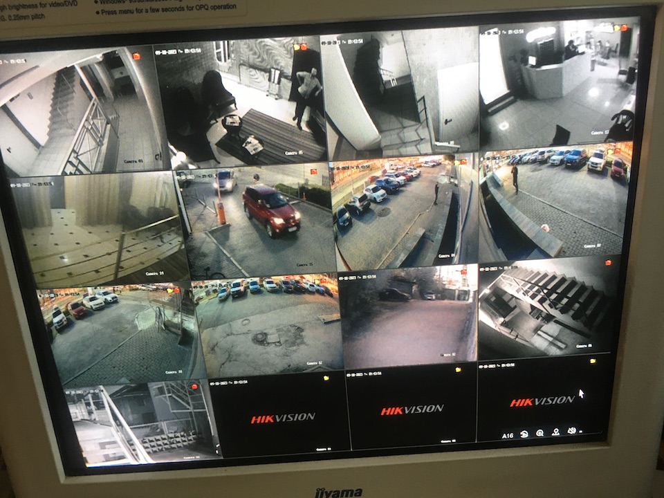 Установка систем видеонаблюдения